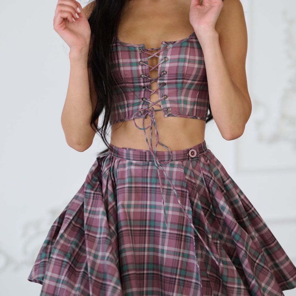 Selkie The Soft Grunge School Corset
